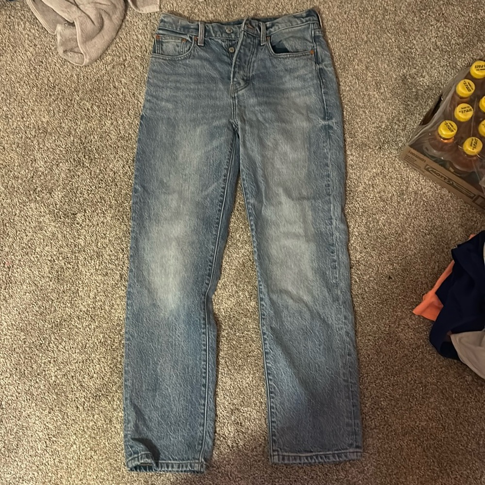 lucky brand straight leg jeans